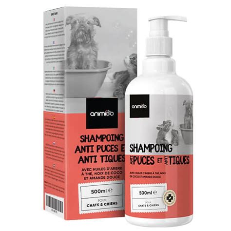 Shampoing Anti Puces Tiques Chiens Et Chats Animigo