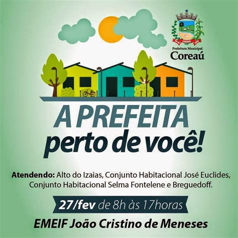 Sobral De Prima Rika Cristino Lan A Programa A Prefeita Perto De Voc