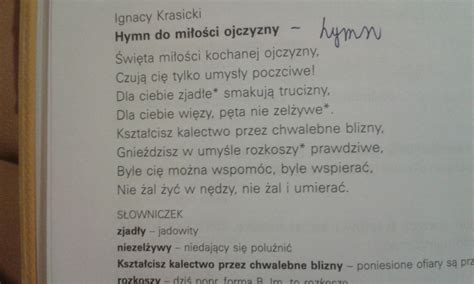 Z Powy Szego Tekstu Wypisz Trzy Epitety I Jedno Porownanie Brainly Pl