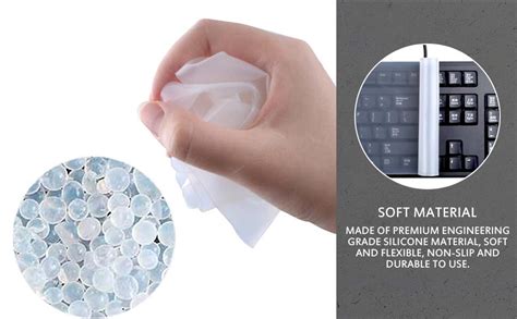 Keyboard Protection Cover 2 Pieces Anti Dust Silicone