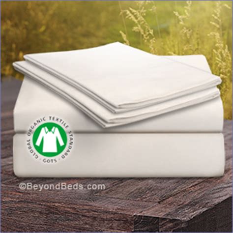 Organic Cotton Sheet Sets, 300TC - GOTS Certified Cotton