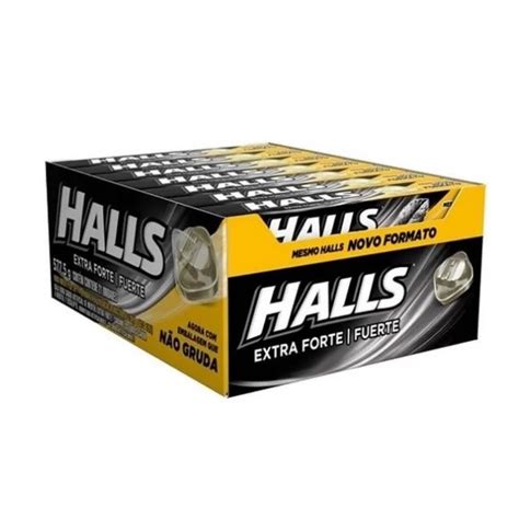 Bala Halls Display C Unidades Escolha O Sabor Shopee Brasil