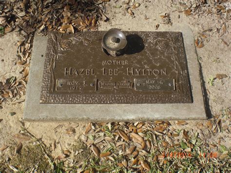 Hazel Lee Jannise Hylton 1919 2008 Homenaje De Find A Grave