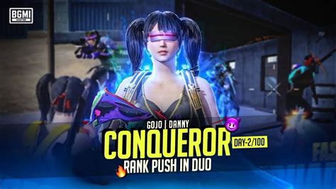 Day 2100 Conqueror Rank Push In Duo C5s15 Conqueror Lobby