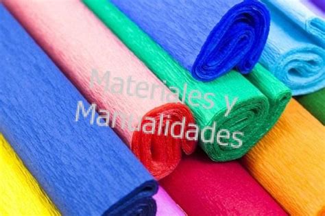 PAPEL CREPE PARA ARTES Y MANUALIDAES DECORACION ESCOLAR FIESTAS