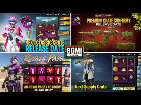 Next Classic Crate Leaks Bgmi New Premium Crate New Supply Crate