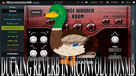 Reverb Ducking In Mconvolutionmb Youtube