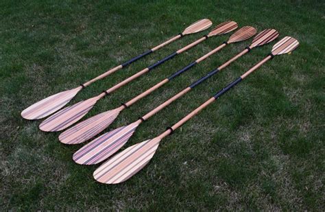 Handmade wooden kayak paddles ~ Building houdini sailboat