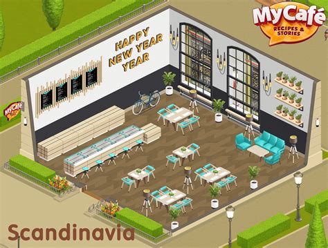 Scandinavia Loft Style My Cafe Game Mycafe Mycafegame Game Cafe