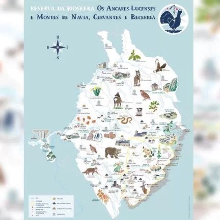 Presentaci N De Mapa Da Reserva Da Biosfera Os Ancares Lucenses E