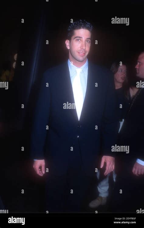 West Hollywood, California, USA 25th April 1996 Actor David Schwimmer ...