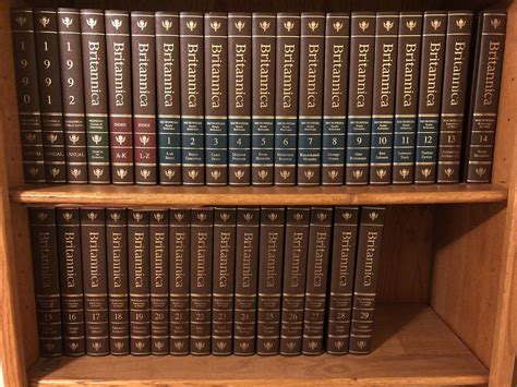 Encyclopedia Britannica Edition Volume Full Set Indexes