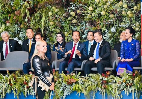 FOTO Presiden Jokowi Hadiri Resepsi KTT Khusus ASEAN Australia