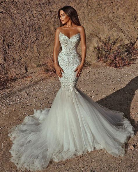 Mermaid Wedding Dresses Styles Faqs Long Wedding Dresses