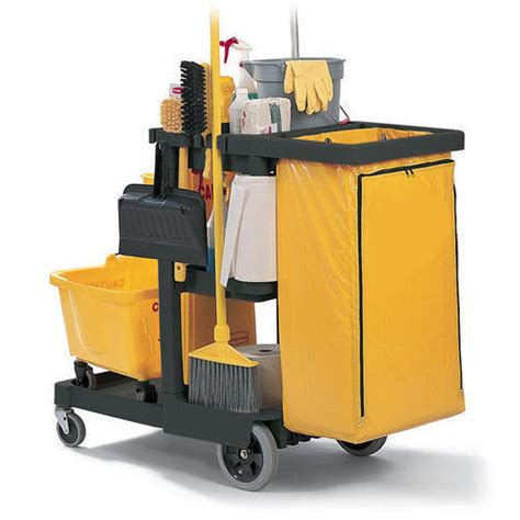 Janitorial/Cleaning Trolley - Interclean Pakistan | Industrial Commercial