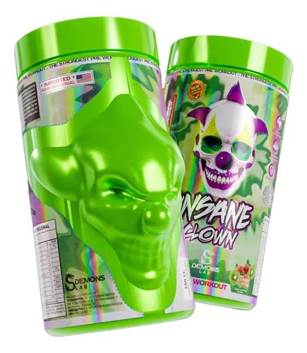 Lançamento Novo Pré Treino Insane Clown 350g Demons Lab