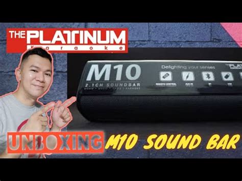 Unboxing The Platinum Sound Bar M Ptsb W Ch With Bluetooth Usb