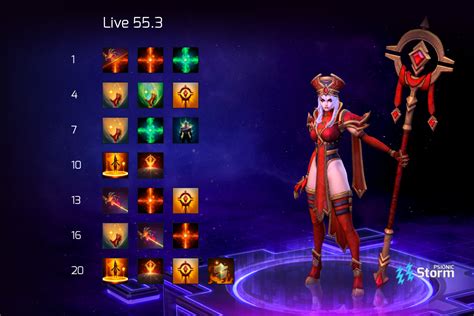 Whitemane Standard Whitemane Build On Psionic Storm Heroes Of The Storm