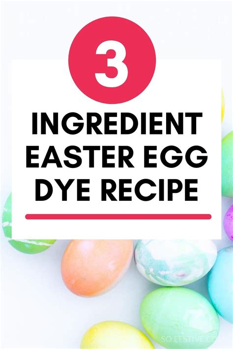 Homemade Easter Egg Dye Recipe Artofit