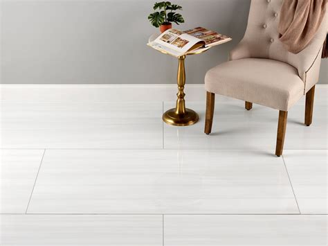 Apolina Polished Porcelain Tile | Polished porcelain tiles, White ...