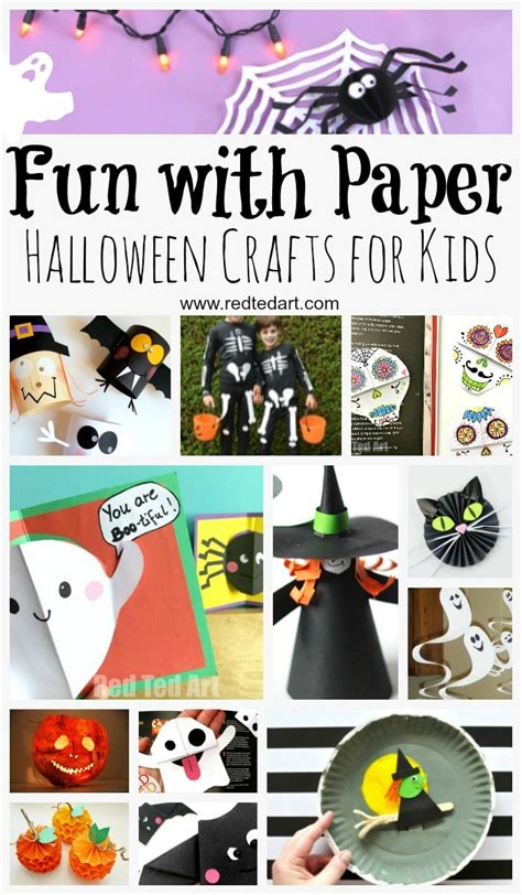 Paper Halloween Crafts page 2