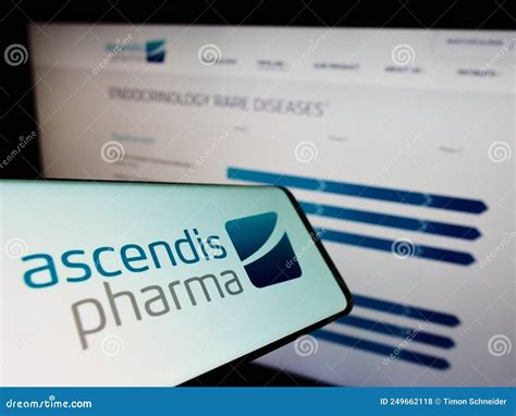 cellphone  logo  biotechnology company ascendis pharma