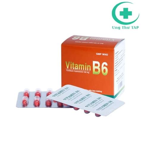 Vitamin B6 100mg Bidiphar Thuốc điều Trị Thiếu Máu Nguyên Bào Sắt