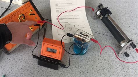 Core Practical Electrolysis Of Copper Sulphate Using Inert Electrodes Youtube