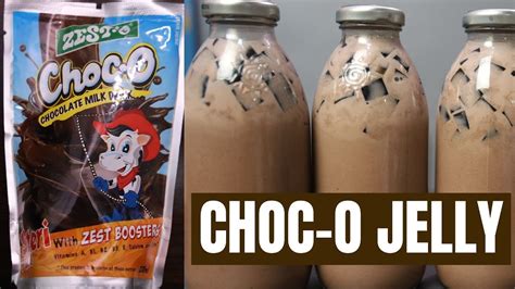 Choco Jelly Chocolate Jelly Drink Masarap Youtube