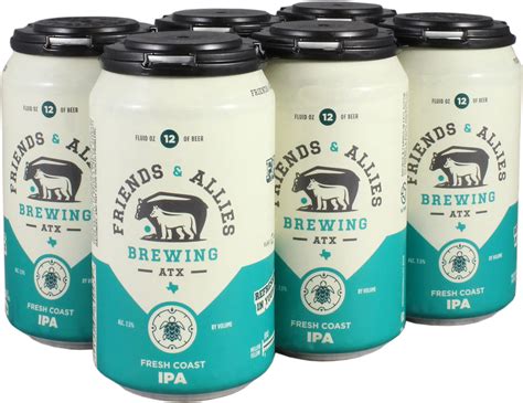 Friends Allies Brewing Fresh Coast IPA Beer 12 Oz Cans Shop Beer At