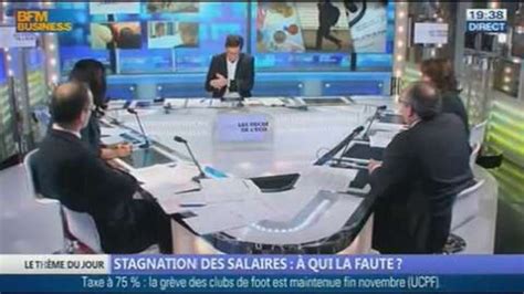 Stagnation des salaires à qui la faute dans Les décodeurs de l éco