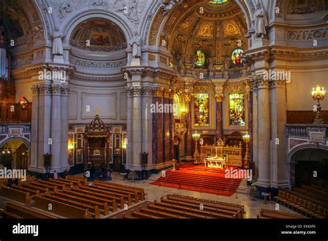 Interior of the Berlin Cathedral Stock Photo - Alamy