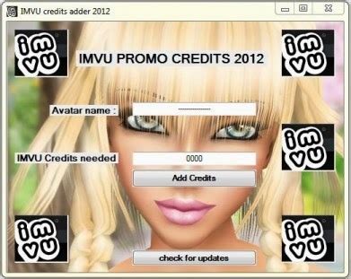 Latest Imvu Credits Generator Hack 2019 On Tumblr