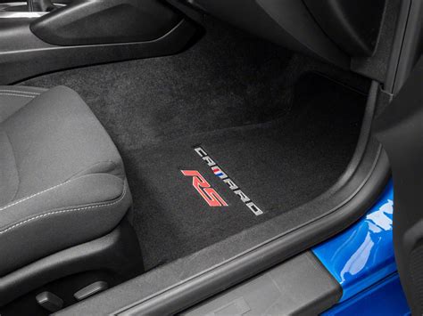 Lloyd Camaro Velourtex Front Floor Mats With Camaro And Red Rs Logo