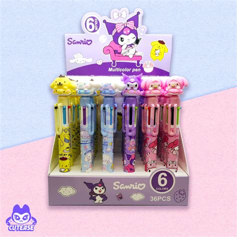 Jual Pen Cetek Pulpen Warna Tinta Pena Sanrio Kuromi Melody Purin