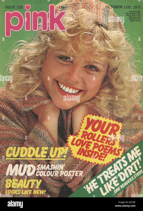 1970s UK Pink Magazine Cover Stock Photo - Alamy