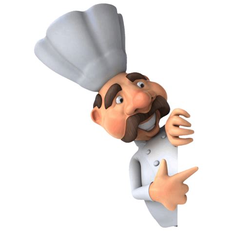 Hotel Chef Cocinero Vector Transparente PNG