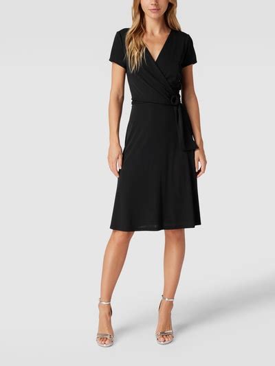 Lauren Ralph Lauren Cocktailkleid Mit Schleifen Applikation Black