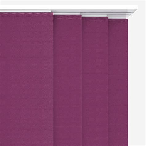 Supreme Blackout Plum Panel Blind