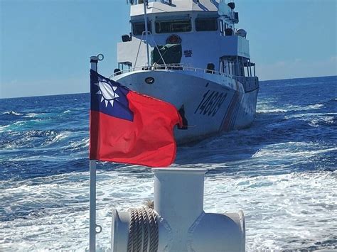 中國海警船海峽中線驅趕台灣漁船 海巡2艦3艇馳援 政治 中央社 Cna