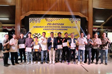 Pemkab Pelantikan Pengurus Ikatan Motor Indonesia Imi Kabupaten