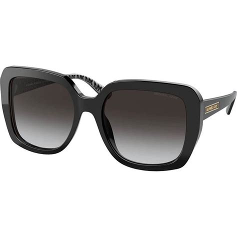 Lunettes De Soleil Michael Kors Manhasset Mk Black Grey Shaded