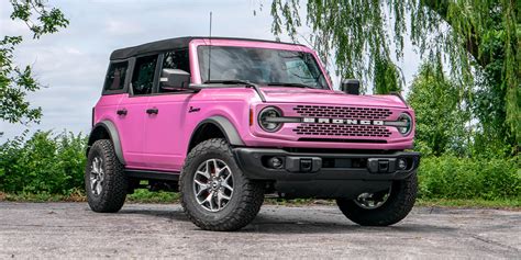 Hot Pink Bronco Unleashing Bold Adventure In Style Ford Fast