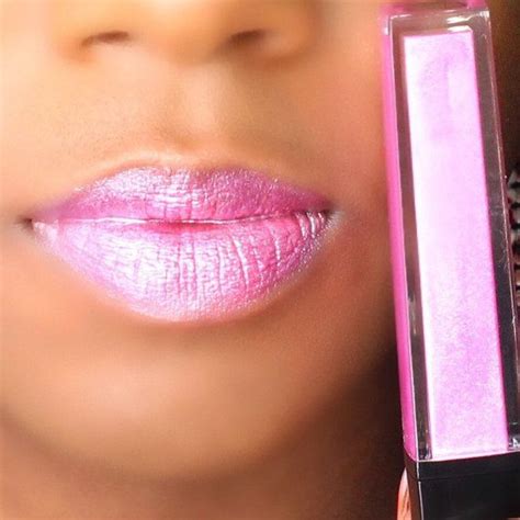 Flamingo Shiny Light Pink Metallic Liquid Lipstick Gloss Etsy Metallic Liquid Lipstick