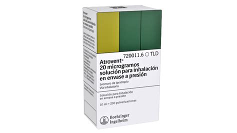 Atrovent Microgramos Solucion Para Inhalacion En Envase A Presion