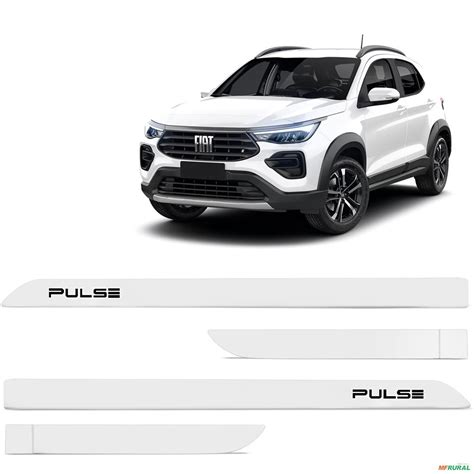 Friso Lateral Fiat Pulse A Branco Alaska Em Pen Polis