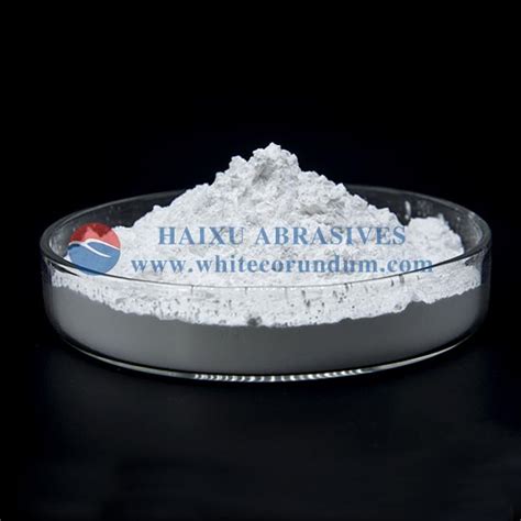 Grit White Corundum Lapping Powder White Fused Alumina Haixu