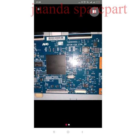 Jual Tcon T Con Ticon Board Logic Tv Led Samsung Ua F Am