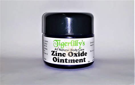 Zinc Oxide Ointment - Tigerlilly's - Natural Skin Care Products and Soaps