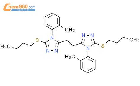 139004 50 5 4H 1 2 4 Triazole 3 3 1 2 Ethanediyl Bis 5 Butylthio 4